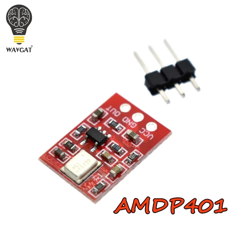 ADMP401 ADMP404 MEMS микрофон коммутационный модуль плата для Arduino Универсальный 1,3 см* 1 см от 1,5 до 3.3VDC с контактами - Цвет: ADMP401