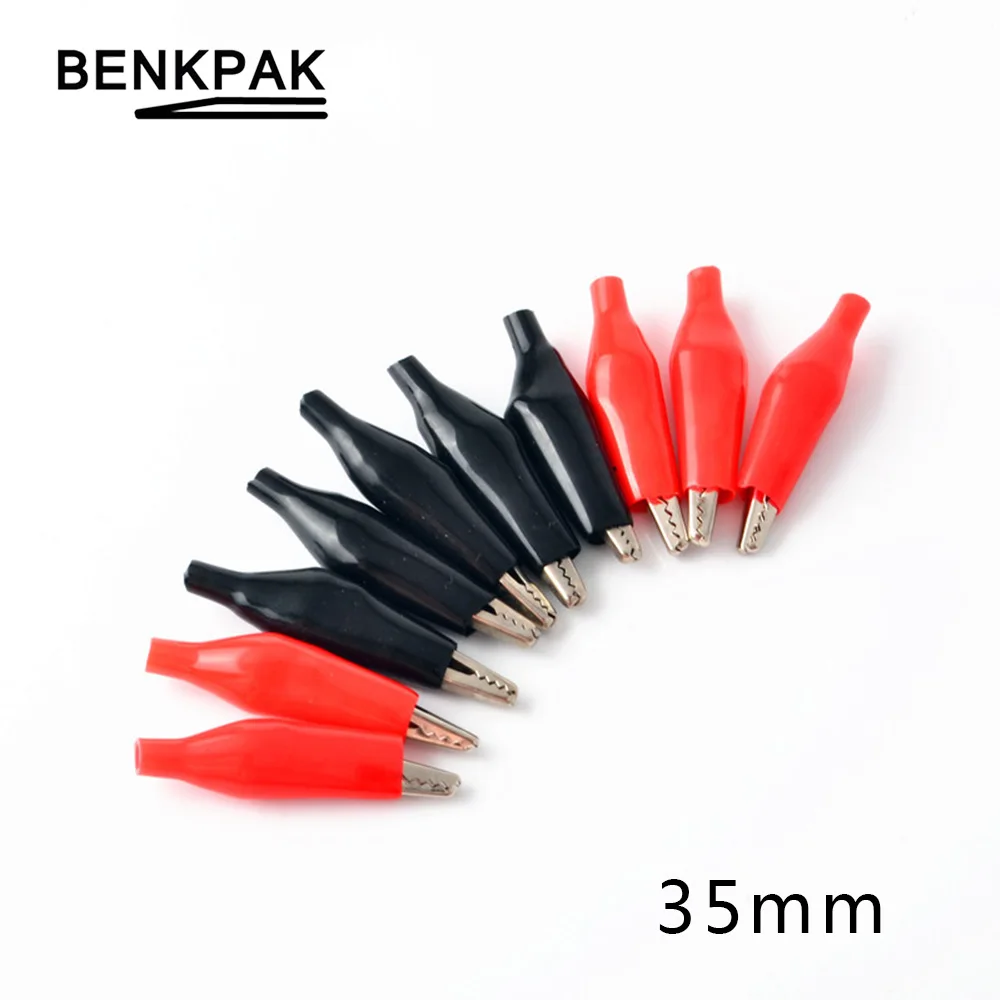 

10PCS Alligator Crocodile Wire Lead Cable Clip Clamp Connector
