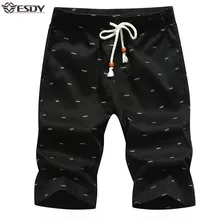 Мужские шорты с принтами Летние повседневные пляжные шорты дышащие прямые мужские шорты Карго качества с эластичным поясом 5XL