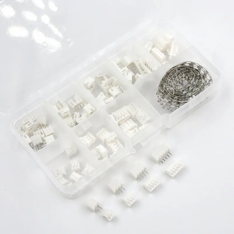 

230pcs PH2.0 2p 3p 4p 5 pin 2.0mm Pitch Terminal Kit / Housing / Pin Header JST Connector Wire Connectors Adaptor PH Kits