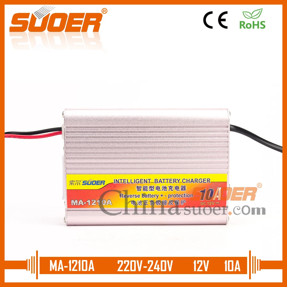 

Suoer Supply 12v battery charger 10A rohs battery charger with CE(MA-1210A)