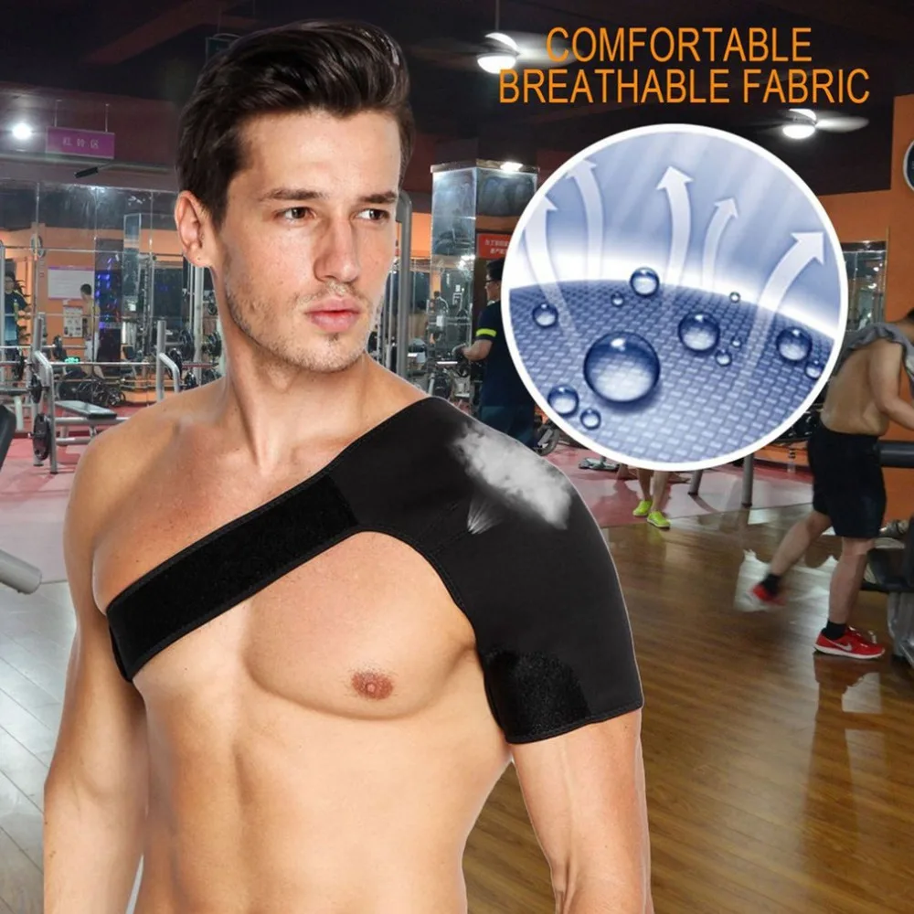 Adjustable Comfortable Gym Sport Shoulder Care Support Brace Breathable