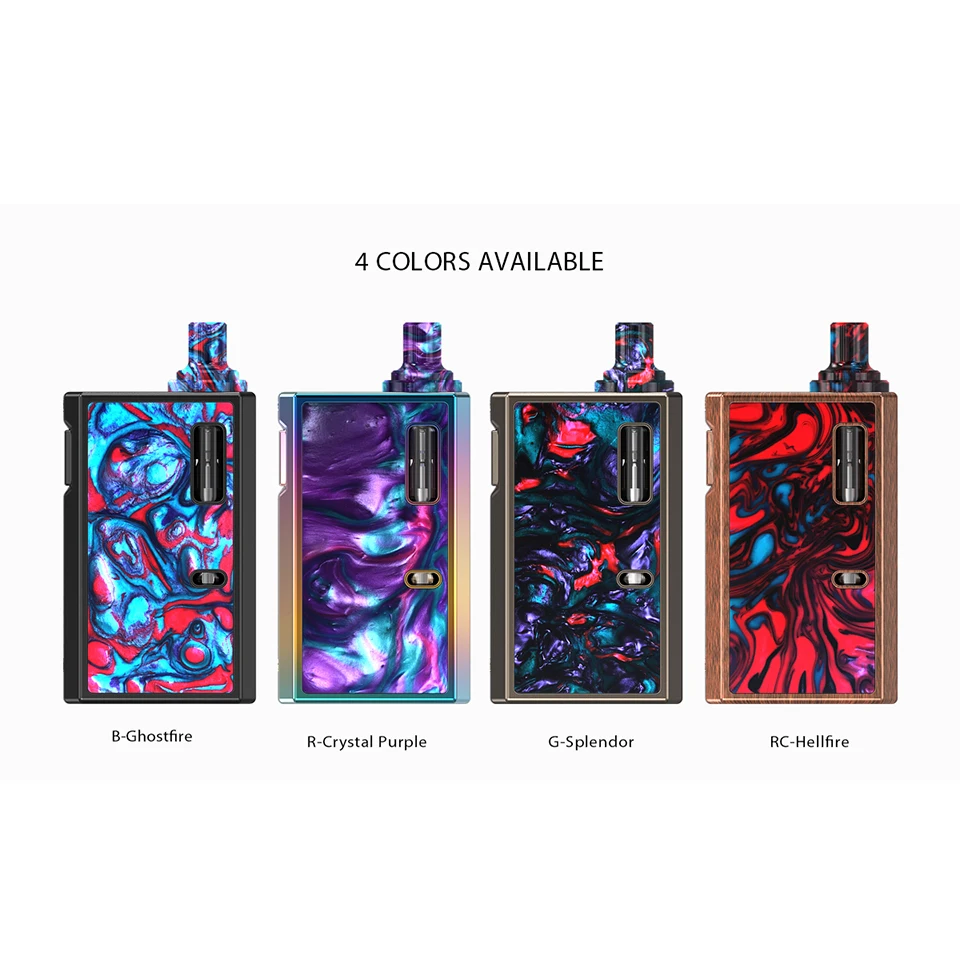 New Original IJOY Mercury Resin Starter Kit 1100mAh battery 2ml Tank 1.0ohm Mesh coil MTL Ecig Vape Kit VS Shogun UnivDrag 2 (7)