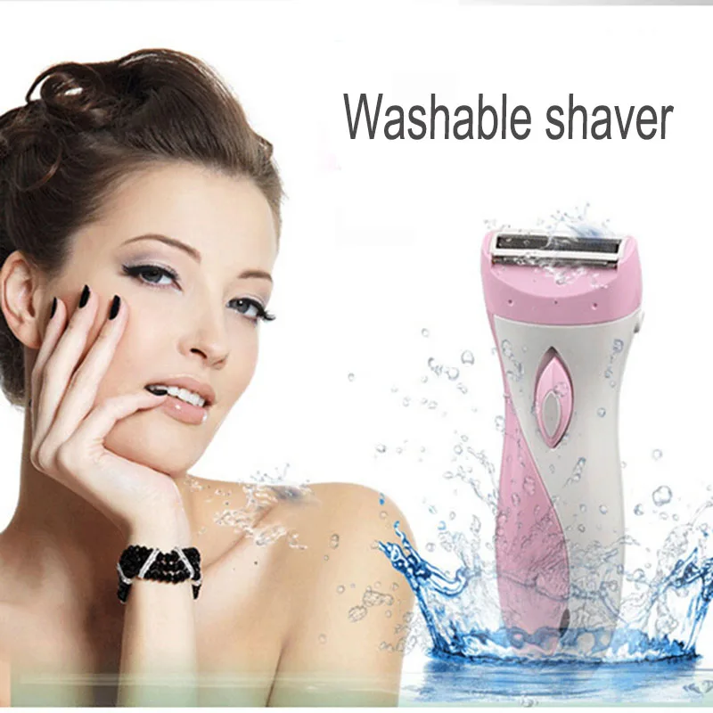 Kemei 3018 New Rechargeable lady shaver washable shaving device hair