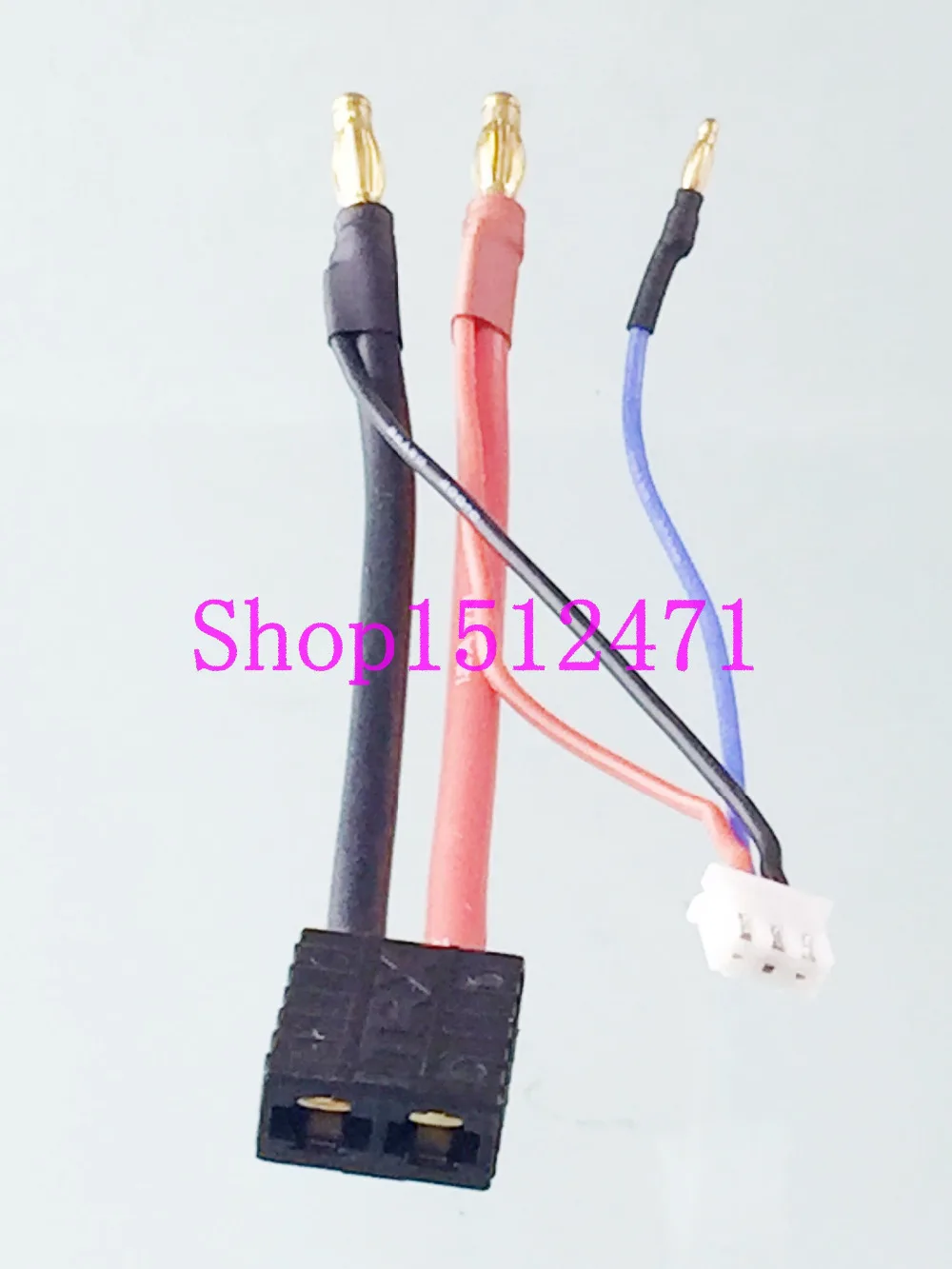 

Traxxas TRX Female to 4mm Bullet Banana Lead Wire& JST-XH Balance Plug for LiPo
