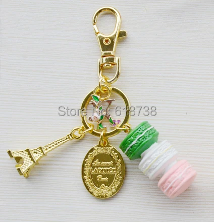 2015 New Macaroon keychain with K letters.jpg