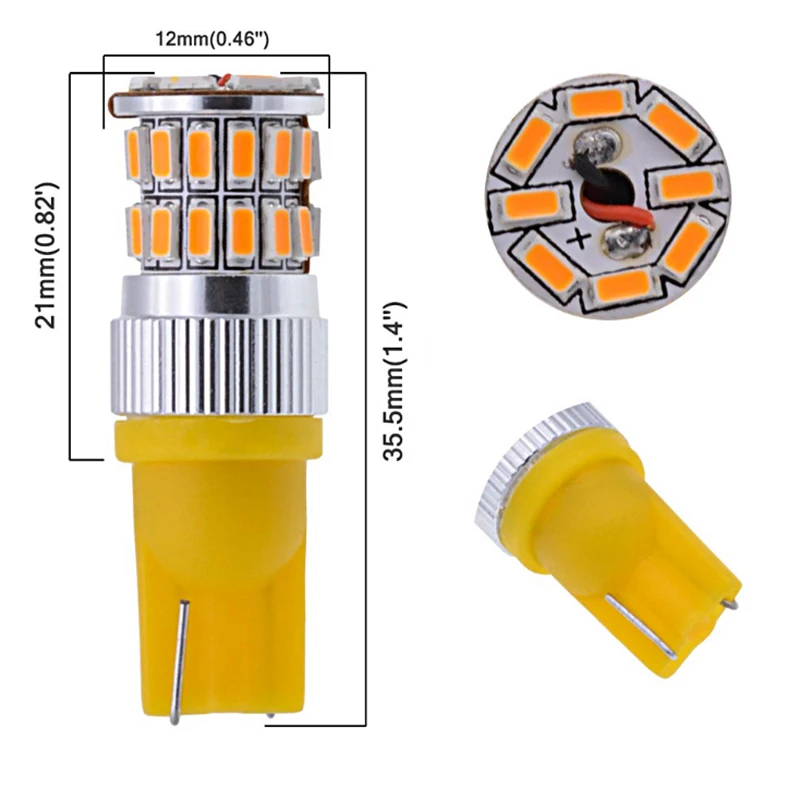 T10 3014 36leds car lights 4