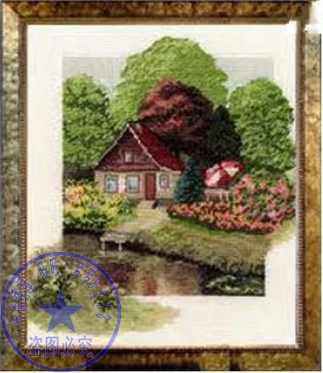 Рукоделие вышивка крестиком наборы для вышивки 11CT & 14CT красивый дом|cross stitch|diy cross