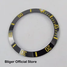 Новые часы Ceremic ободок кольцевая вставка 38 мм подходит для 40 автоматическая для Мужчин Светящиеся в горошек