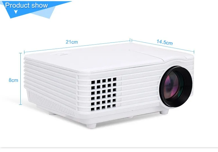 RD805A Portable Mini LED Projector description image 6
