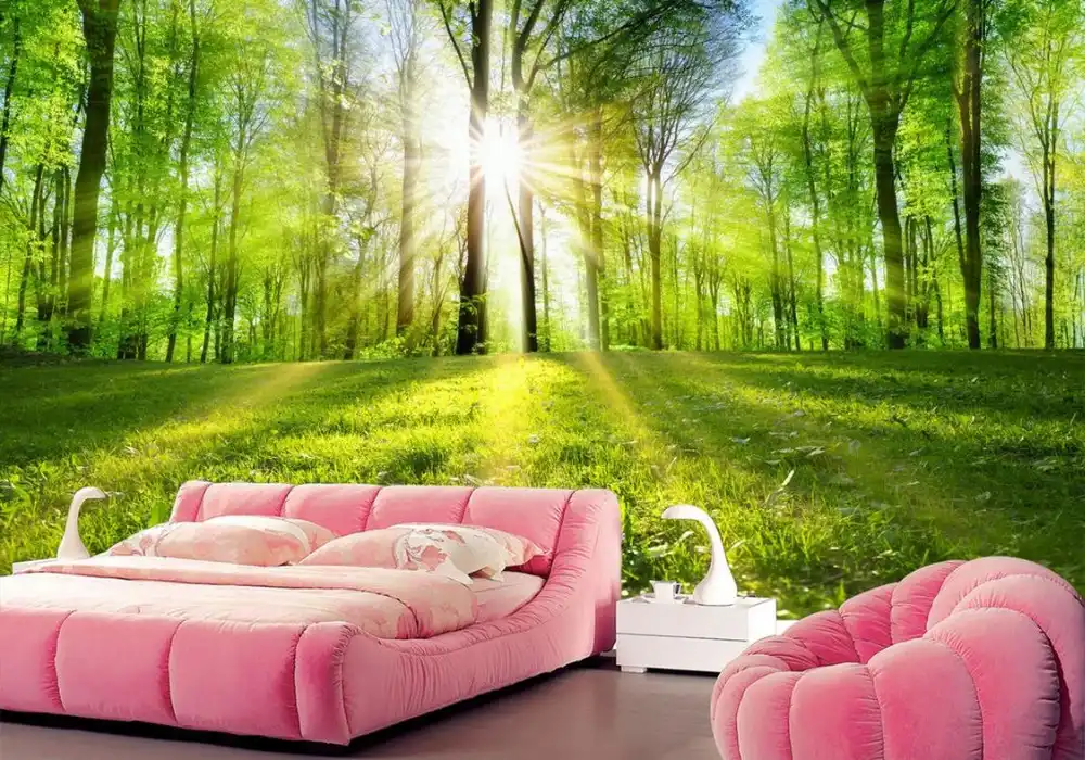 wallpaper scenery for walls Custom 3d background