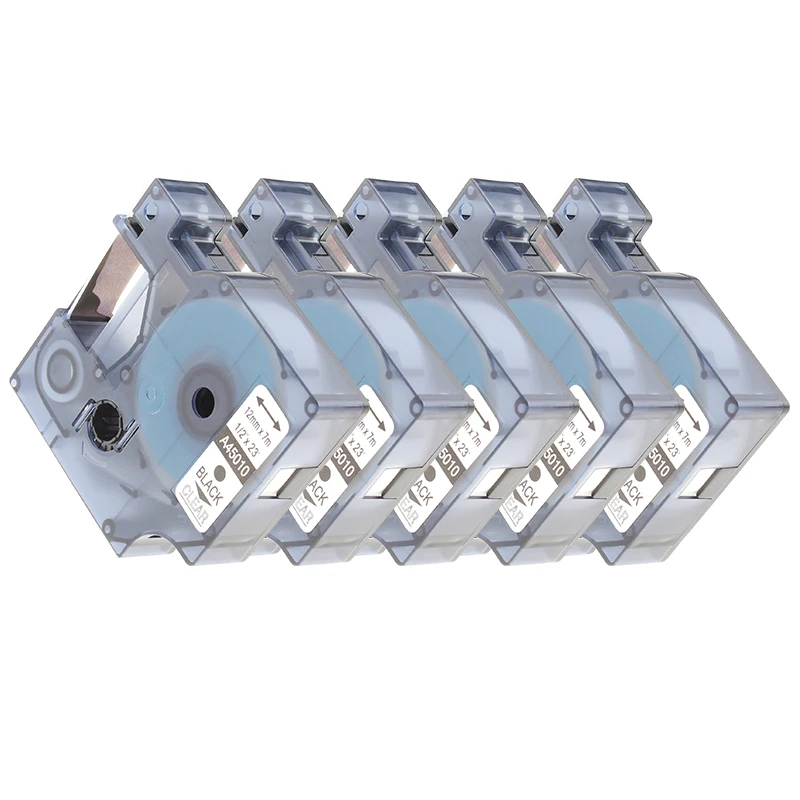 clear dymo label tape