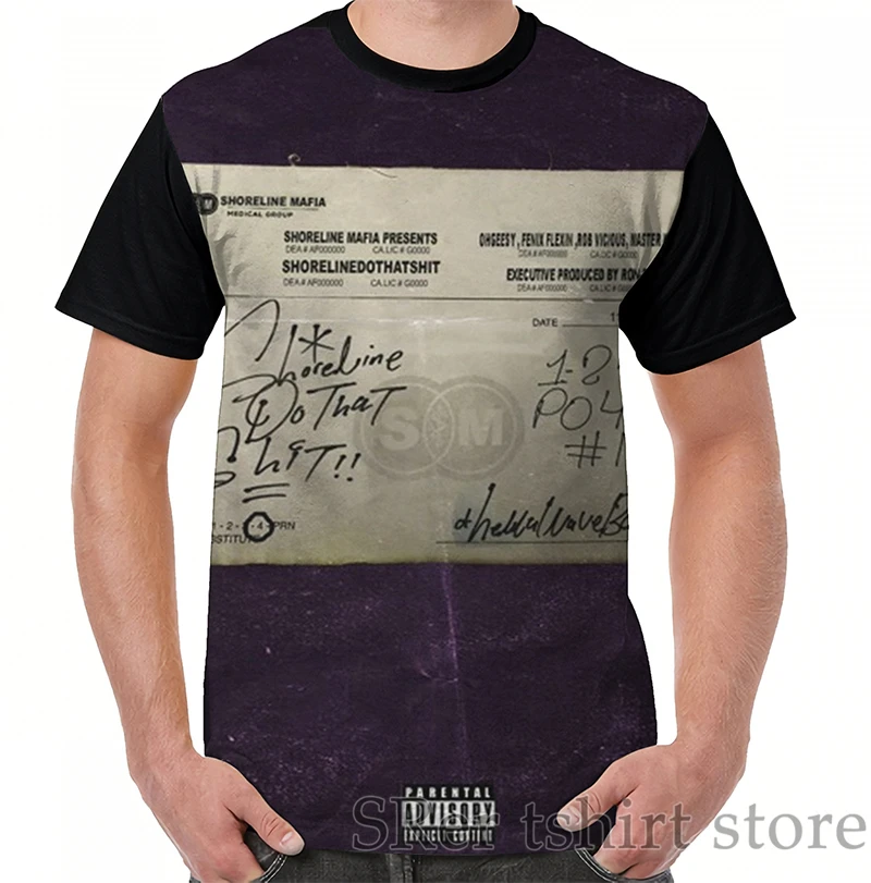 Shoreline Mafia Musty Ohgeesy Fenix Flexin SOB RBE Rob Vicious Rap Hip Hop Trap LA Design Graphic T-Shirt men women t shirts
Shoreline Mafia Musty Ohgeesy Fenix Flexin SOB RBE Rob Vicious Rap Hip Hop Trap LA Design Graphic T-Shirt men women t shirts