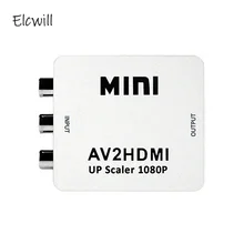 Mini AV to HDMI Video Converter Box AV2HDMI RCA AV HDMI CVBS to HDMI Adapter for HDTV TV PS3 PS4 PC DVD Xbox Projector Mini AV to HDMI Video Converter Box AV2HDMI RCA AV HDMI CVBS to HDMI Adapter for HDTV TV PS3 PS4 PC DVD Xbox Projector