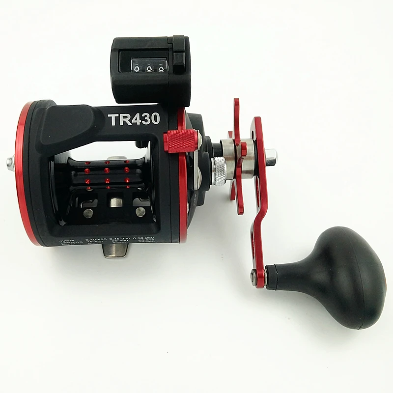 Fishing line counter for spooling reels Clearance