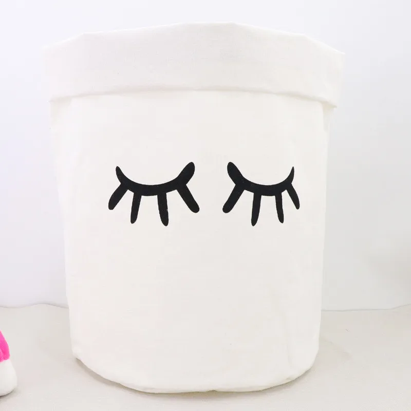 

Fabric Laundry Basket Bag Dirty Pouch Folding Laundry Rabbit Style Storage Basket Bracelet Laundry Bag Bathroom Storage Bag