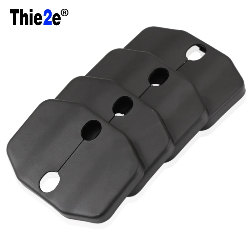 

NEW!! For Jeep Renegade 2015 2016 2017 2018 Door Lock Buckle Cover Guard Protector Trim 4pcs