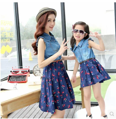 Denim dress for family pictures Denim dress for family pictures
