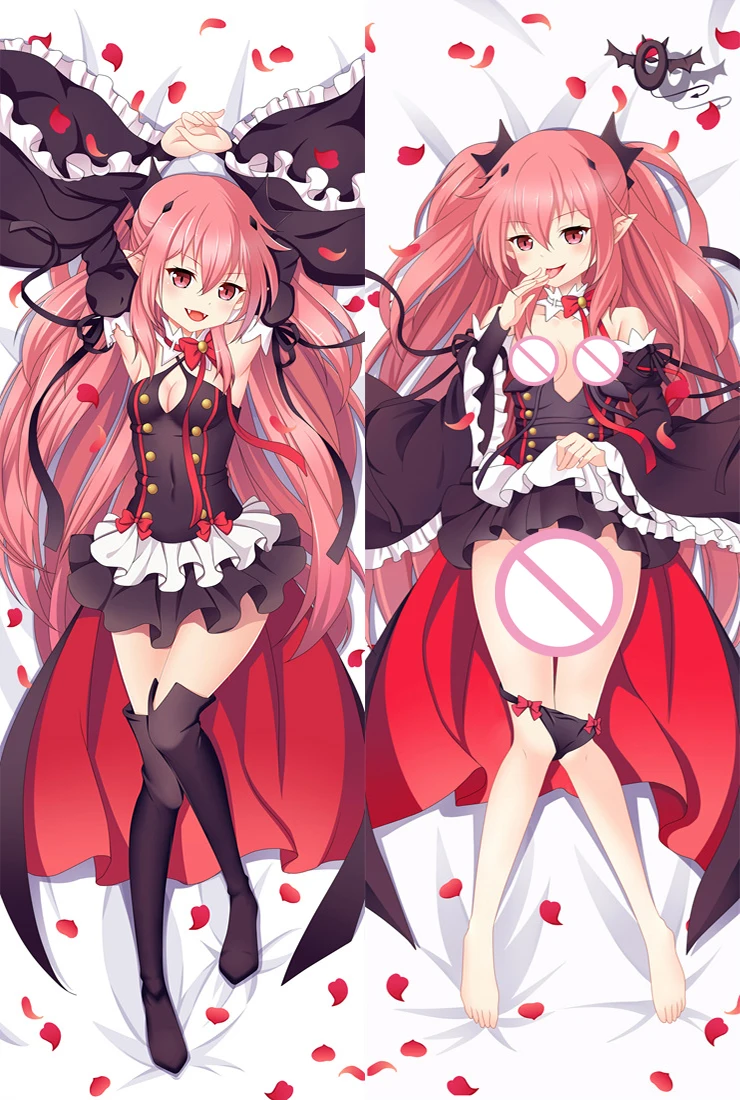 Обновление 2020 Feb аниме Seraph of the End Owari no sexy girl Krul Tepes Подушка Dakimakura обнимающая