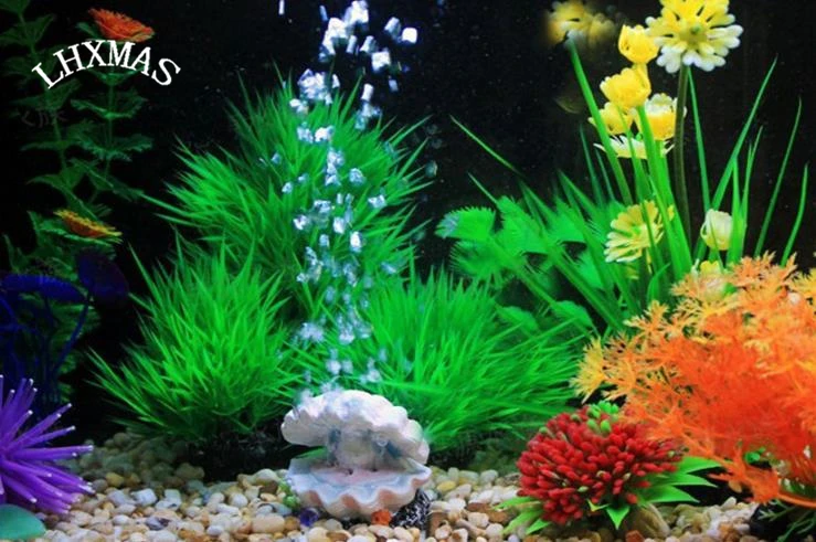 New Shell Pearl Aquarium Fish Tank Decoration Stone Ornament Shell
