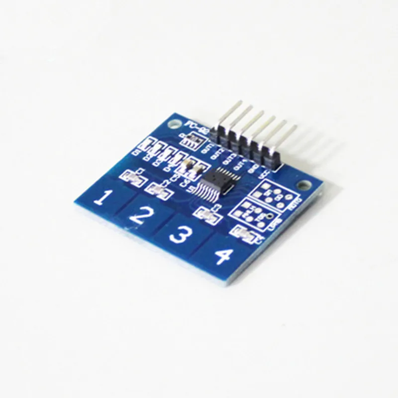 

NEW 4 Channel Digital Touch Sensor Capacitive Switch Module Button TTP224