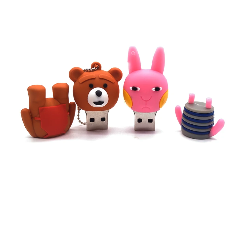 USB stick pendrive cartoon rabbit usb flash drive 4GB 8GB 16GB 32GB 64GB cute bear baby memory stick creative gift pen drive USB stick pendrive cartoon rabbit usb flash drive 4GB 8GB 16GB 32GB 64GB cute bear baby memory stick creative gift pen drive