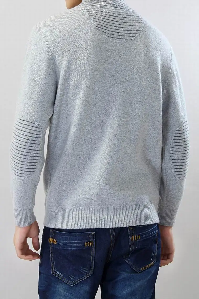 Кашемировые свитера мужские пуловеры толстые серые зеленые ручной работы Лоскутная Натуральная ткань высокого качества распродажа запасов