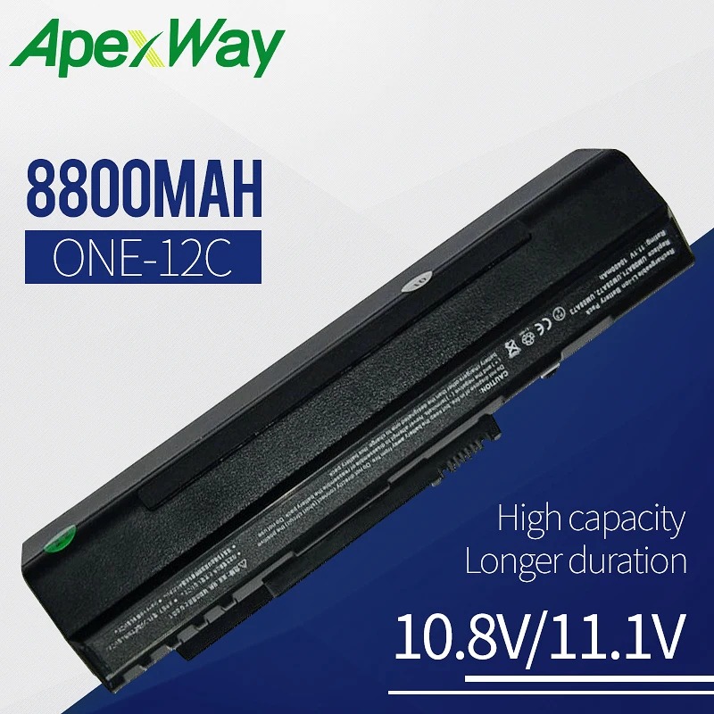 8800 mAh 11,1 v аккумулятор для acer Aspire One A110, A150, D150, D250, ZG5, LC. BTP00.017 UM08A31 UM08A32 UM08A51 UM08A52 UM08A73