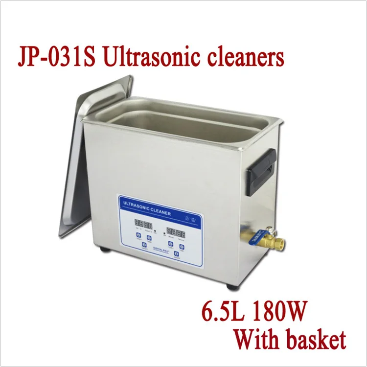 JP 031S Digital Ultrasonic Cleaner 6.5L 180W 110V/220V Jewelry Dental