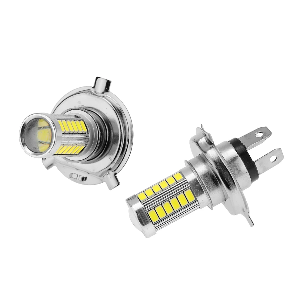

H4 33SMD 5630/5730 Car Motorcycle Electrombile High Bright LED Signal Light Fog Lamp Headlamp Lights of Auto Has A Long Life