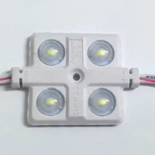 200 шт./лот супер яркость водонепроницаемый холодный белый 4 светодиодный S 5730 модуль 6500k DC 12V IP65 SMD 4 Светодиодный модуль