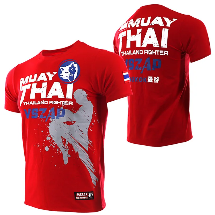 Футболка VSZAP Thailand boxing MUAY THAI тренировочная Боевая футболка