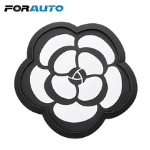 FORAUTO, ПВХ, Камелия, автомобильный Противоскользящий коврик, нескользящая Накладка для мобильного телефона, gps, автомобильный орнамент, авто интерьер, украшение приборной панели