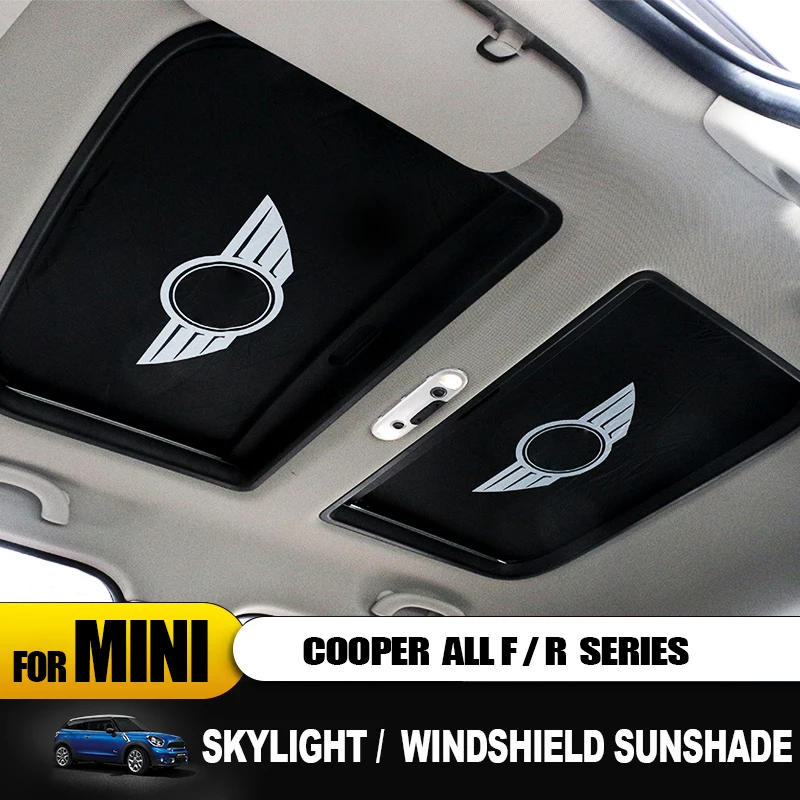Для mini cooper all series автомобильный Стайлинг солнцезащитный козырек с национальным