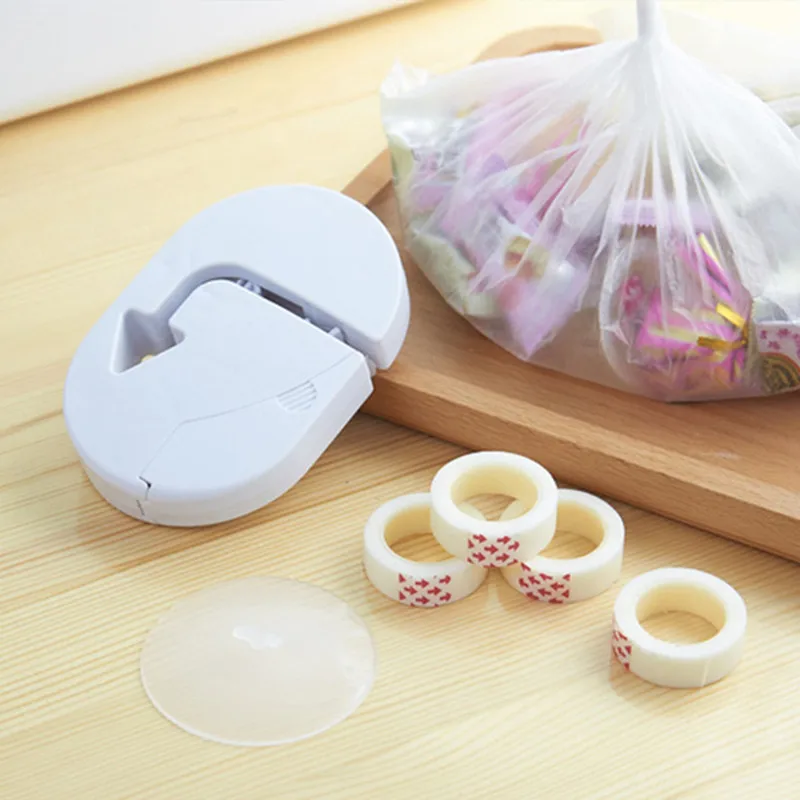 

Portable Plastic Sealing Clip Home Preservation Mini Semi-automatic Sealing Machine Snack Vegetable Fresh-keeping Bag Clips