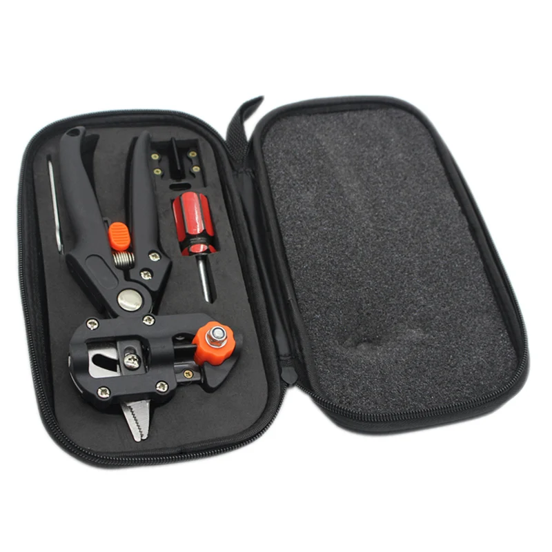 

Grafting Machine with 2 Blades Tree Grafting Tools Secateurs Scissors Vaccination Cutting Pruner Tool Kit Set --M25