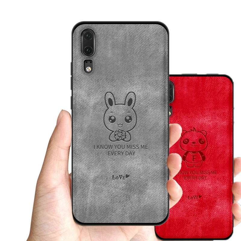 Ультратонкий силиконовый чехол Panda Rabbit для Huawei Honor 6X 7X 8X 9I 10 телефона Mate 9 20 Pro P20 Lite