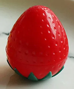3D чехол для контактных линз с фруктами, модная коробка для контактных линз, милый Контейнер для объективов, M-1552 - Цвет: Красный
