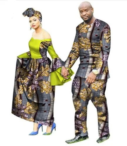 2018 new arrival african couples suits women dress&men suit plus size ...