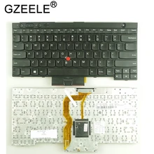 GZEELE Новая Клавиатура США для lenovo T430 L430 W530 T430I T430S X230I X230 T530I английская Клавиатура США черная