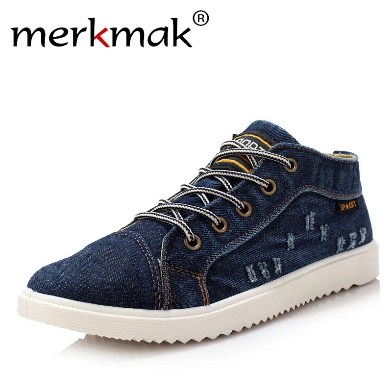 retro denim canvas shoes