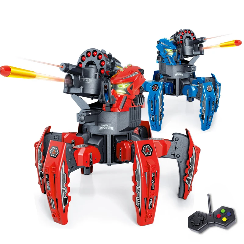 RC Fernbedienung Kampf Roboter Kinder Spielzeug Spider Tank Disc brennen Thors Blaster 