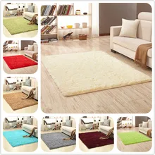 Коврик для гостиной из искусственного меха Европейский пушистый Противоскользящий напольный коврик для чаепития ковры для спальни салфетки домашний текстиль мягкий ковер