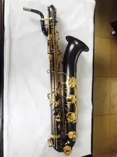 Customize Professional Eb Baritone Saxophone Black Nickel body Low A +case Customize Professional Eb Baritone Saxophone Black Nickel body Low A +case