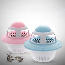 1 шт. usb зарядка НЛО Москитная лампа Бытовая Защита окружающей среды фиолетовый свет Интеллектуальный бесшумный уход за сном компактный