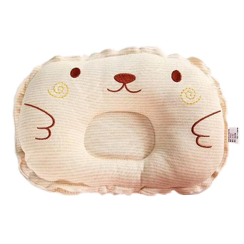 Dajinbear orgánica almohada para bebés recién nacidos forma almohada de bebé de algodón almohada bebé Weeping Willow suave recién nacido almohada forma