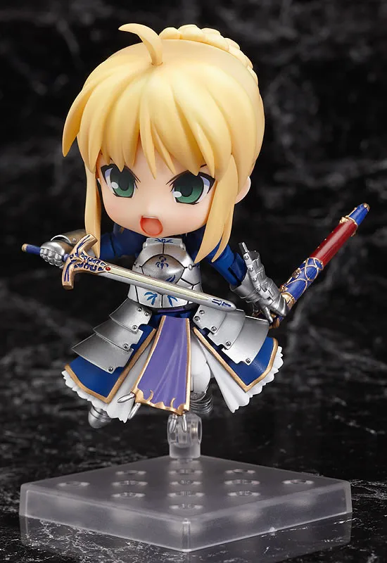 Аниме Fate Stay Night Saber Nendoroid 121 BJD милая фигурка модель игрушки