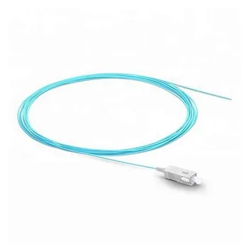 

0.9mm Simplex PVC 10 Gigabit Multimode OM3 SC UPC Fiber Optic Pigtail