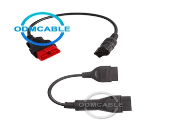 

12PIN Cable Plus OBD2 16PIN Cable for Renault Can Clip Diagnostic Tool OBD II cable