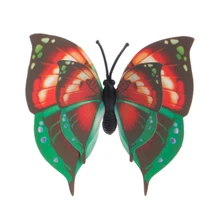 Новая красочная Фея Бабочка на палочке орнамент домашний сад ваза газон искусство Ремесло Декор